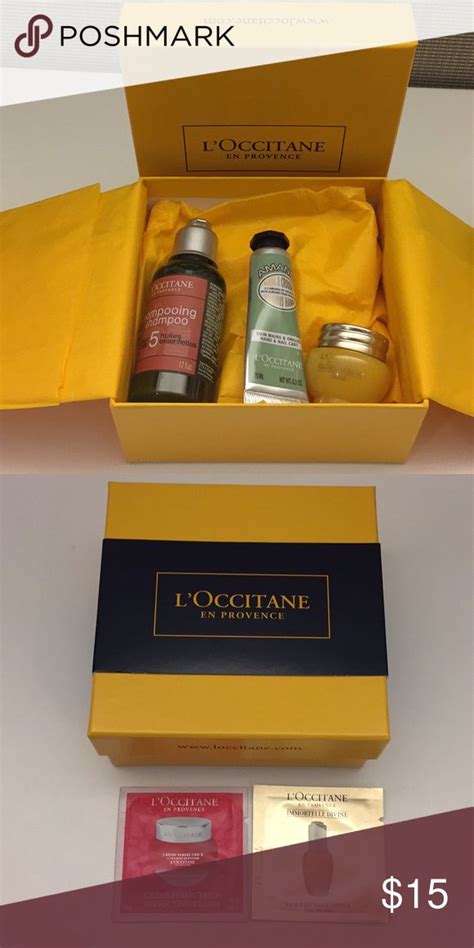 l'occitane gift box.